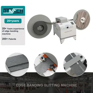 DTMACH pvc mdf edge banding tape slitting machine wood small pvc edge band slitting machine for woodworking furniture