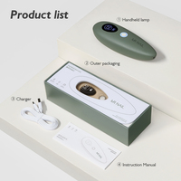 Lampe à ongles UV LED MR Smart Mini à séchage rapide pour vernis gel, capteur pour un séchage automatique