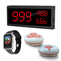 Système de Pager de Restaurant, Montre Pager Sans Fil, Montre Pager de Poignet