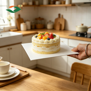 Base para <span class=keywords><strong>Pastel</strong></span> Recta Dorada al por Mayor, Bandeja de Papel Resistente para <span class=keywords><strong>Pastel</strong></span>, con Logotipo Personalizado para Bodas y <span class=keywords><strong>Cumpleaños</strong></span> - Product Image 6