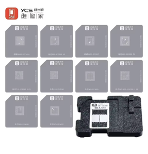 ชุดอุปกรณ์ปลูกชิป YCS BGA ชั่วคราว สำหรับ <span class=keywords><strong>iPhone</strong></span> Qualcomm HiSilicon MediaTek Samsung <span class=keywords><strong>CPU</strong></span> พร้อมตะแกรงเหล็กและสถานีปลูกชิป - Product Image 4