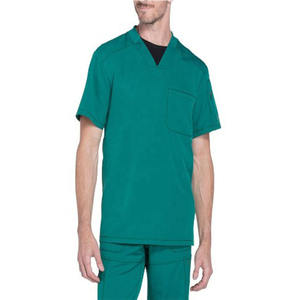 Haut de blouse médicale décontracté unisexe, nouveau design, tissu tissé, uniformes d'hôpital, ensembles de blouses XL, modèle OEM, détection d'aiguilles - Product Image 3