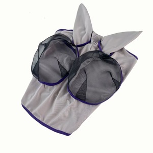 Nouveau masque respirant pour cheval, anti-moustiques et anti-mouches, tissu en maille confortable, durable, fournitures équestres - Product Image 3