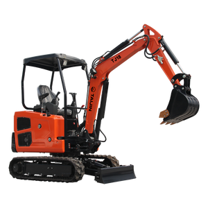 Mini-excavatrice hydraulique TAIJIN TJ8 de 1,8 tonne pour la réparation routière, le brisage du béton, l'aménagement paysager, le dragage de fossés - Product Image 1