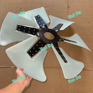 Pale de ventilateur 1-13600-371-0 pour moteur Isuzu 6HK1 Hitachi ZX330 ZAX330 ZAX350 ZA370 <span class=keywords><strong>Sumitomo</strong></span> SH350-5 SH330 Excavatrice - Product Image 4