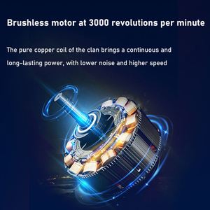 5 Speed Led Display Rechargeable Usb Small Handheld Portable Turbofan With <b>Hook</b> Mini Fan - Product Image 4