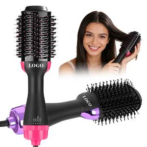 Cepillo Secador de Pelo Multifunción 0728 con Iones Negativos y Aire Caliente Desmontable para Rizos Perfectos de Salón - Product Image 2