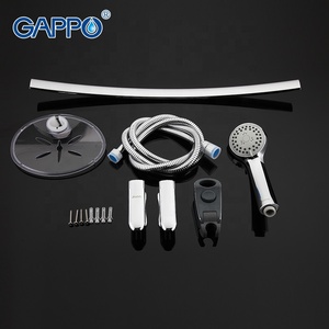 Phòng tắm sang trọng vòi phụ kiện treo tường vòi hoa sen đặt thanh trượt thép không gỉ vòi hoa sen vòi trượt thanh <span class=keywords><strong>G8001</strong></span> - Product Image 4