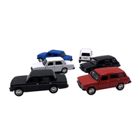 Coche ruso de juguete fundido a presión para niños, escala 1:36, modelo 2104 y 2106