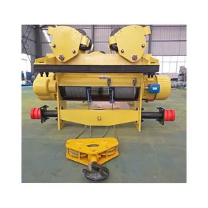 Monorail Electric Wire Rope 5 To 32 Ton Single Girder Electric Hoist