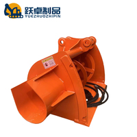 Bétonnière hydraulique sur mesure Yuezhuo pour excavatrice, capacité de 3000 kg, haute efficacité, garantie 1 an, testée