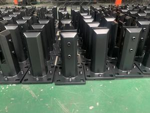 Lan Can Gia Vị Hàng Rào Hồ Bơi Vòi Phun Điều Chỉnh Được Màu Đen Mờ - Product Image 6