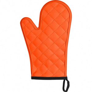 Christmas Printed Cotton Oven Gloves Comfortable <b>Microwave</b> Mittens with Holiday Logo Gift Idea - Product Image 3