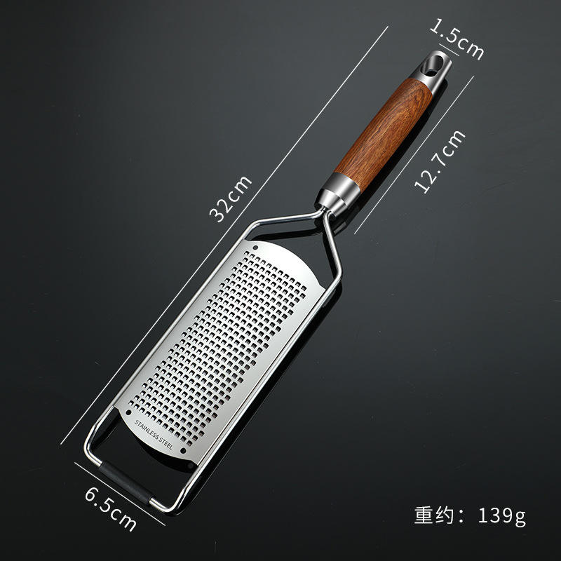 เครื่องมือโกนหนวดไม้โรสวูด 304 รูกลมเล็ก