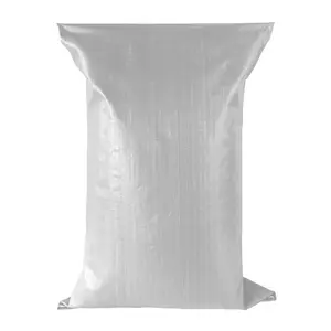 Saco plástico de polipropileno para alimentação de sementes de arroz, farinha de ráfia, milho, grãos de milho, 50 kg, para uso agrícola, embalagem PP tecido