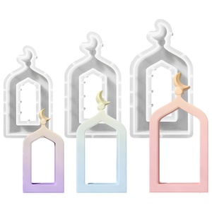 Moule en résine ajouré pour cadre de porte, style moyen-oriental, pour décoration intérieure, moule en plâtre, vente en gros - Product Image 4