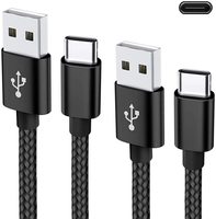 Blindaje trenzado PVC Nylon ABS Material Cobre estañado VDE 3,0 Certificado USB Tipo C Conector 1M Cable de carga de Vietnam