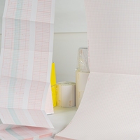 Papier thermique Imprimante à ultrasons ECG médical Rouleau de papier thermique pour électrocardiographe