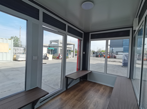 Cabina de fumar moderna de 4m para villas espacio al aire libre Premium - Product Image 4