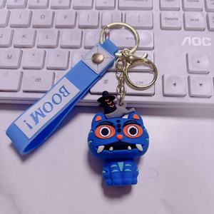 Kpop Quỷ Hunter nhóm hàng hóa hổ <span class=keywords><strong>PVC</strong></span> móc khóa hai chiều Ba lô quyến rũ cho sinh viên - Product Image 3