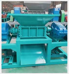 Trituradoras de doble eje de cartón con grumos de plástico de alambre eléctrico de China - Product Image 3