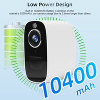 LCLCTEK New 4G Mini Wireless Battery Powered Security Camera 4MP Floodlight Wifi Outdoor Wireless Cctv Camera