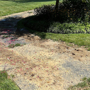 Uhmwpe <span class=keywords><strong>Track</strong></span> Kunststoff-Profil platte Temporärer Zugang Straßen matte Hoch dichte Kunststoff Schwere Fahrbahn Straßen matte - Product Image 3