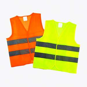 Vente en gros de la sécurité routière Construction Gilet de sécurité en maille réfléchissant haute visibilité avec logo - Product Image 1