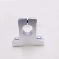 Roulements linéaires en aluminium SK, guides linéaires SK20, support de roulement d'axe