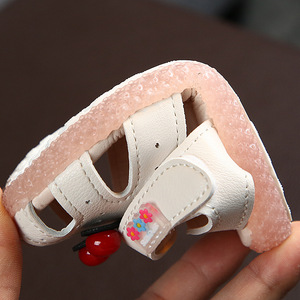 Chaussures pour tout-petits en gros, sandales souples pour bébés filles de 1 an, motif cerise princesse - Product Image 5