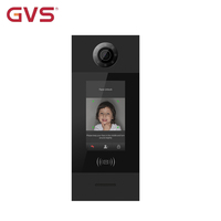 Videoportero GVS Tuya Smart Home, Timbre Inteligente con Pantalla de 7 Pulgadas, Sistema de Intercomunicación TCP/IP, Estación Exterior con Reconocimiento Facial y Control de Acceso