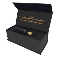 Boîte d'emballage magnétique rigide personnalisée pour huiles essentielles, boîte de luxe pour flacon compte-gouttes en verre de 30 ml, boîte d'emballage pour huile capillaire, sérum, soins de la peau