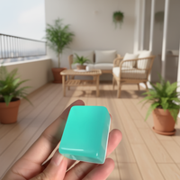 Tuiles de Mahjong Américaines Personnalisées à Haute Esthétique, en Acrylique Cristallin, Toucher Lisse, Portables et Écologiques pour la Maison