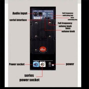 เพาเวอร์แอมป์ใหม่ 1000w 2500w แท้ 1500W 8 โอห์ม โมดูลแอมป์ลำโพงแอคทีฟ คลาส D ซับวูฟเฟอร์ - Product Image 6