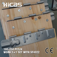 Machine automatique de fixation de rivets creux pour colliers de palettes, 250 pièces/h, marque européenne, PLC, capteur IFM pour charnières, CE SF4091