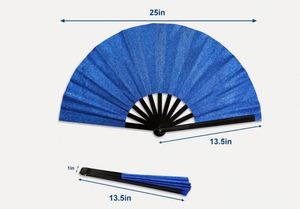 Abanicos Grandes de Lentejuelas de 13 Pulgadas para Bailar en Línea - Product Image 2