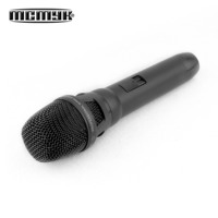 Microphone de chant professionnel dynamique en métal avec connecteur XLR, directivité cardioïde, pour la maison, filaire, avec amplificateur, suppression du bruit, léger