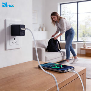 Cable NCC C a C 100W XC-0501 1.2M de Aleación de Zinc con Desconexión Automática, Carga PD Súper Rápida, 480Mbps y Alta Durabilidad (Negro) - Product Image 4