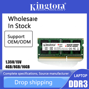 Kingtora Originele Ram <span class=keywords><strong>Ddr3</strong></span> 4Gb 8Gb 16Gb 204pin SO-DIMM Notebook Geheugen <span class=keywords><strong>Ddr3</strong></span> Voor Laptop - Product Image 2