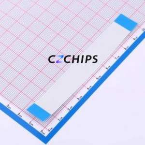 ZX-FFC1.0-T-10048-29P FFC Cable (Flexible Flat Cable) P=1mm Connector 29P 1mm Non-Inverting 10cm - Product Image 2