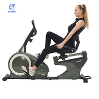 Vélo d'exercice d'intérieur inclinable en acier avec écran LCD, 8 niveaux de résistance, pour le renforcement musculaire, haute qualité pour usage domestique