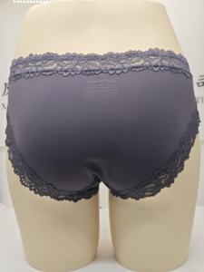 กางเกงชั้นในบิกินี่ลูกไม้ถักสำหรับผู้หญิง เซ็กซี่ ระบายอากาศได้ดี เอวต่ำ ลายดอกไม้ โลโก้  รักษ์โลก แห้งเร็ว สำหรับผู้ใหญ่และวัยรุ่น - Product Image 6