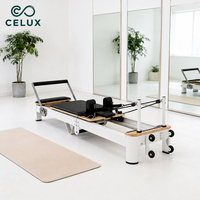 Machine de Pilates Reformer en alliage d'aluminium, pliable, durable, multifonctionnelle, équipement de gym à domicile, réglable, portable, pour l'exercice
