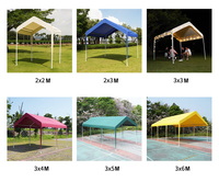 Tentes de réception professionnelles en PVC Oxford avec structure en acier, imperméables, pour événements sportifs en extérieur, 3*6m, 4*6m, 5*5m, 5*6m, personnalisables