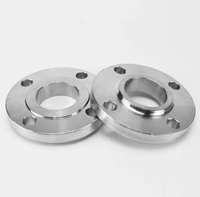 Bride à enfiler forgée STM A182 F304 SS304 ANSI B16.5 Classe 150 300 DN25 DN400 pour conduites d'eau, d'huile et de gaz