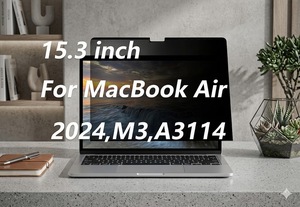 Magnetic <b>Privacy</b> <b>Screen</b> <b>Protector</b> MacBook Air A3114 15.3inch 2024 Removable Laptop <b>Privacy</b> Scree - Product Image 1