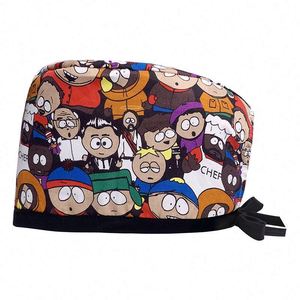 Gorro Quirúrgico con Estampado de Esqueleto para Médico, Enfermera, Veterinario, Dentista, Unisex - Product Image 4