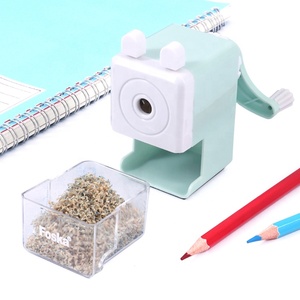 <span class=keywords><strong>Temperino</strong></span> Automatico Foska con Inserimento a Penna, Design Rosa <span class=keywords><strong>e</strong></span> Verde, <span class=keywords><strong>Temperino</strong></span> per Matite Artistiche a Punta Lunga per Matite Standard - Product Image 1