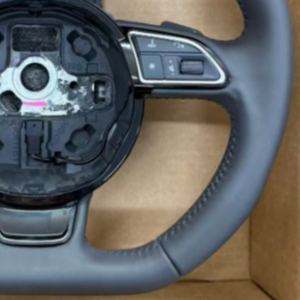 Volant en cuir pour Audi RS3 RS4 RS5 S3 S4 S5 S6 <span class=keywords><strong>RS6</strong></span> RS7 A3 A4 A5 Q3 Q5 A6 A7 R8 TT S7 - Product Image 5