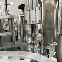 Machine de serrage de capsulage automatique de bouteilles pour les bouchons en plastique